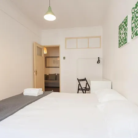 Bed At Graca Apartmán Lisboa